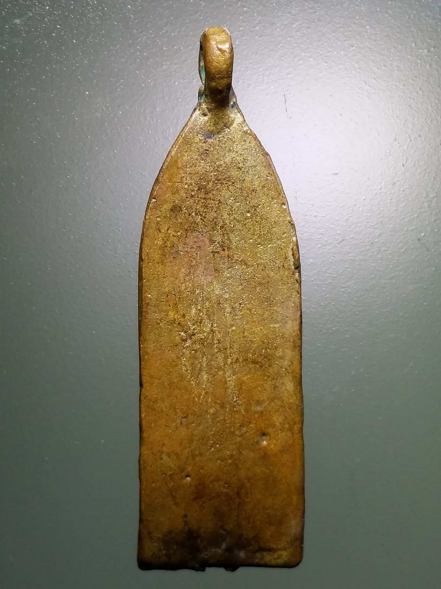 รหัสสินค้า พระกริ่ง พระหล่อ 495 เหรียญหล่อพระลีลา หลวงปู่บุญ วัดกลางบางแก้ว จังหวัดนครปฐม