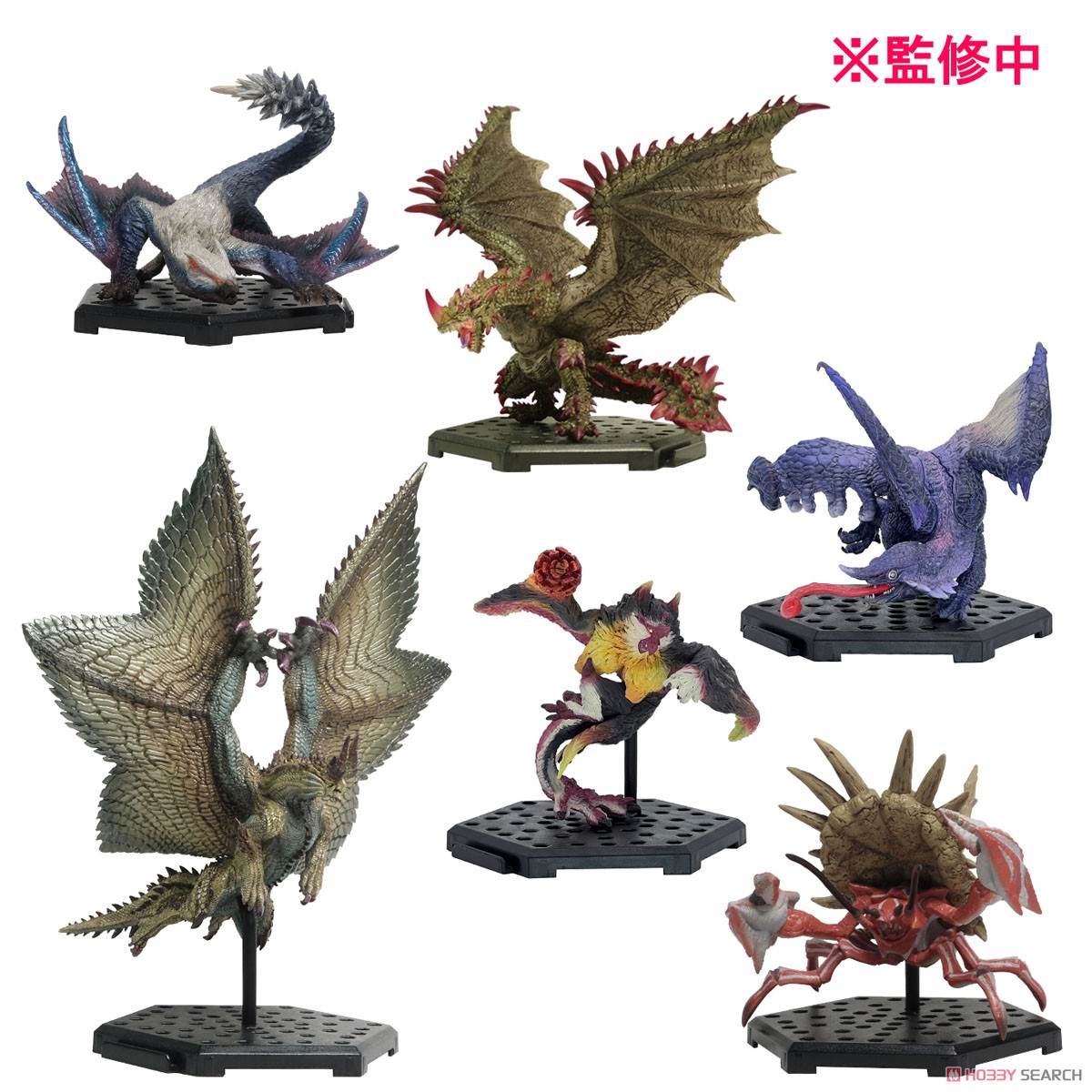 <preorder ยังไม่ระบุวันปิดพรี > เปิดรับPreorder มัดจำ 500 บาท Capcom Figure Builder Monster Hunter Standard Model Plus Vol.24 (Set of 6)