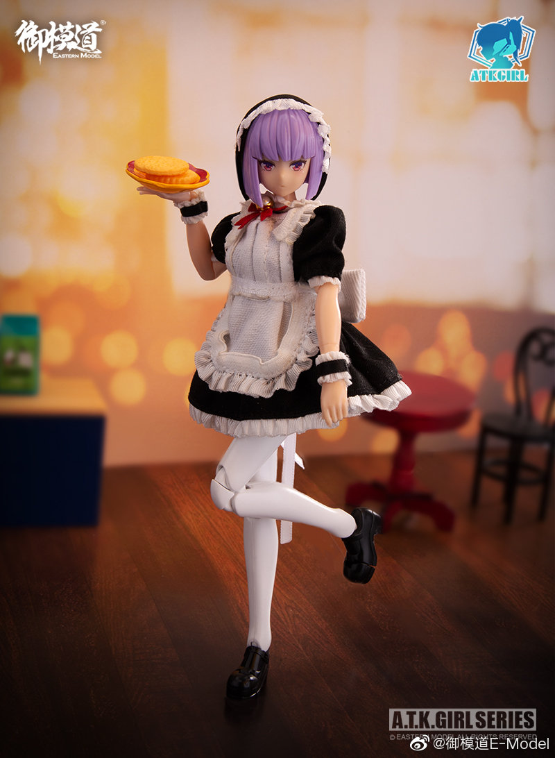 [E-Model] 1/12 A.T.K.Girl Maid Outfit + Body Set (เฉพาะชุด Maid และ บอดี้ 1เซตไม่มีหัวนะครับ)