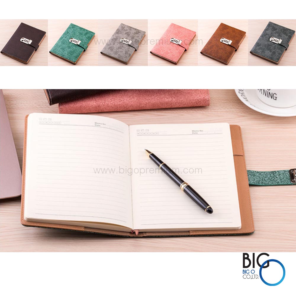 สมุดโน๊ต Retro Password Lock