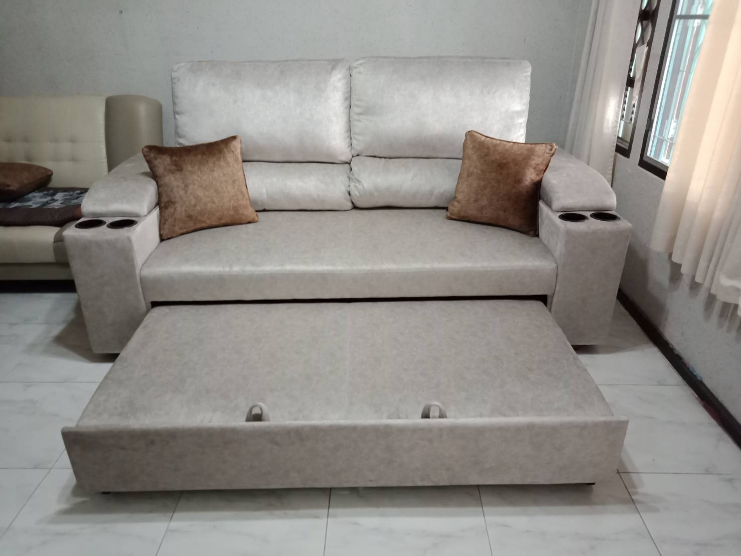 โซฟาเบด Supreme Gold 2.20 m