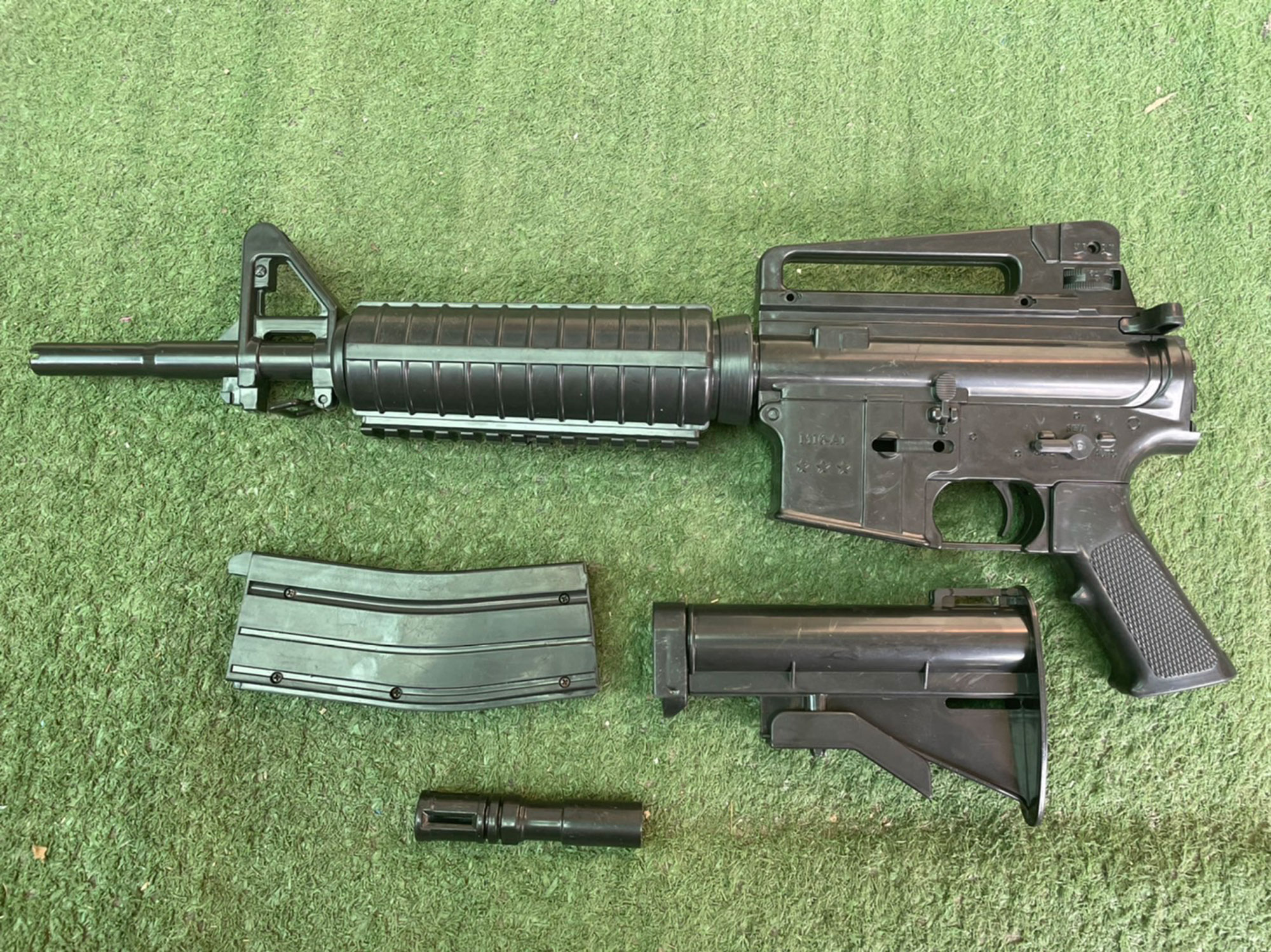 ปืนของเล่น ปืนอัดลม รุ่น M16-A1D
