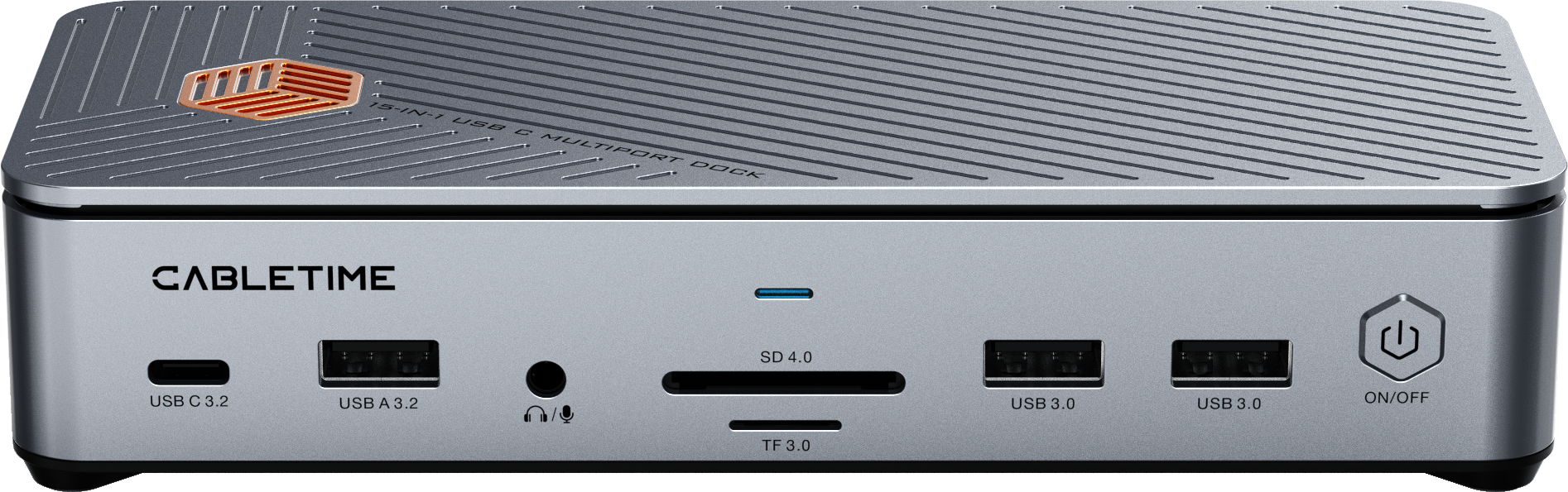 CABLETIME USB C 8K DOCKING STATION 14-in-1