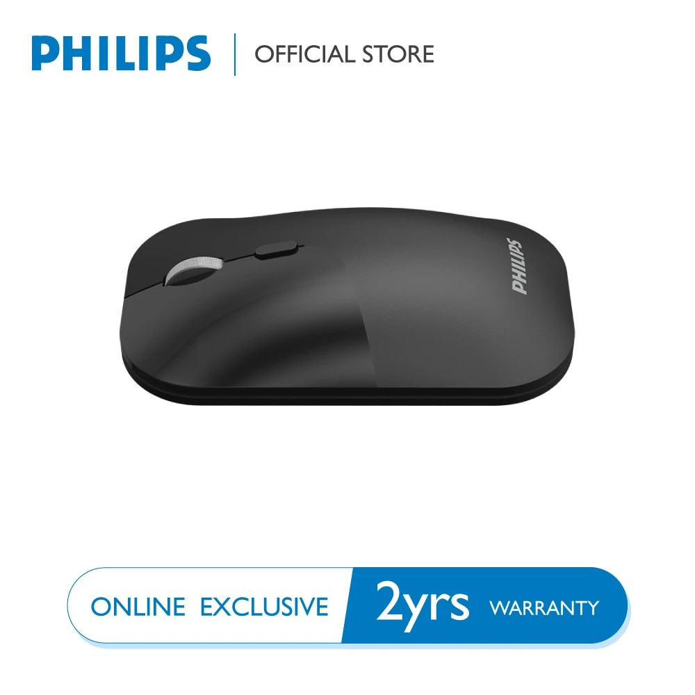 📺เมาส์ไร้สาย📺 Philips M504 2.4GHz ปรับDPIได้ SPK7504 Wireless Mouse