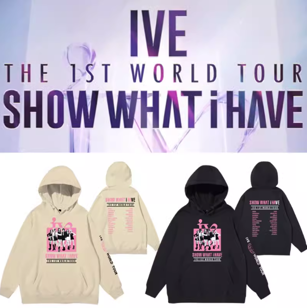 เสื้อกันหนาว IVE : The 1st World Tour [SHOW WHAT I HAVE]