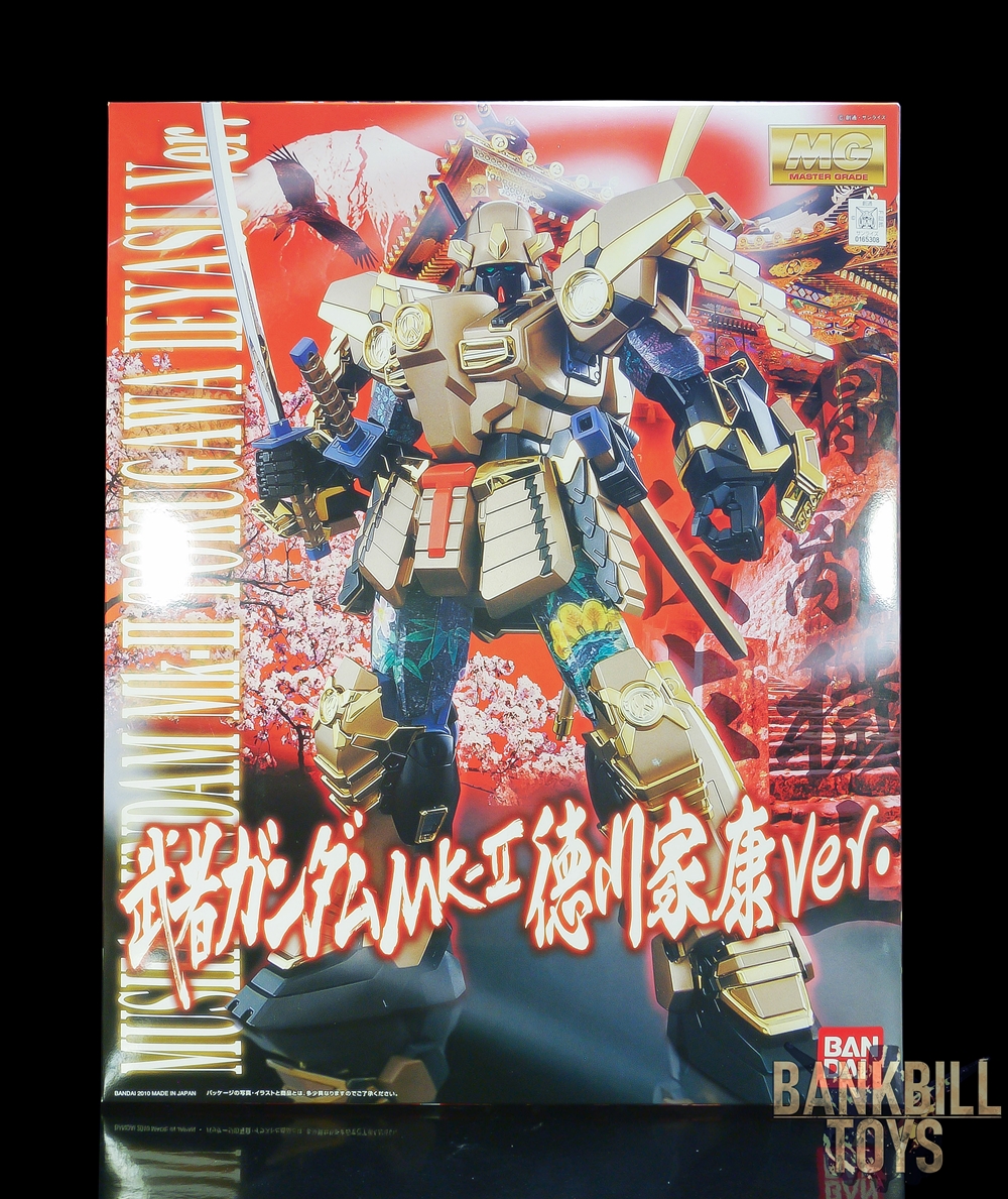 กันดั้ม Bandai Gunpla Shizuoka Hobby Museum 2010 & Premium Bandai Hobby Online Shop Limited MG 1/100 Musha Gundam Mk-II Tokugawa Ieyasu Ver.