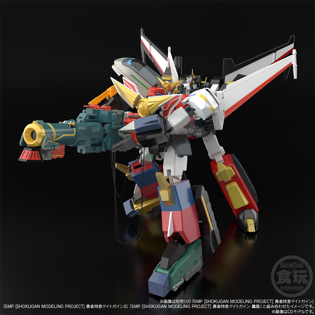 <Preorderถึง 26/6/2023 > 🔔เปิดรับPreorder มัดจำ 200บาท SMP [SHOKUGAN MODELING PROJECT] THE BRAVE EXPRESS MIGHT GAINE MIGHT GUNNER W/O GUM