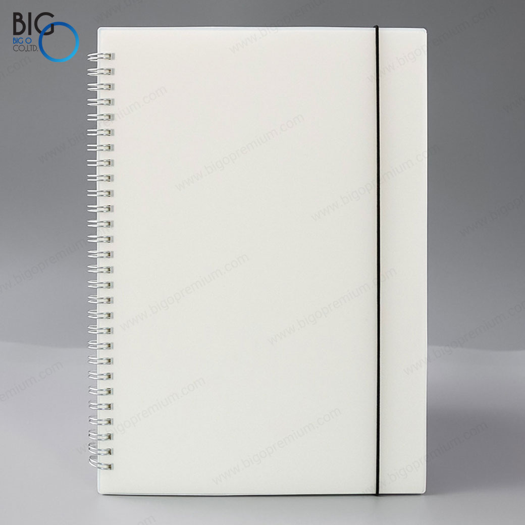 สมุดโน๊ตพรีเมี่ยม A5 ปกใส แบบพกพาง่าย