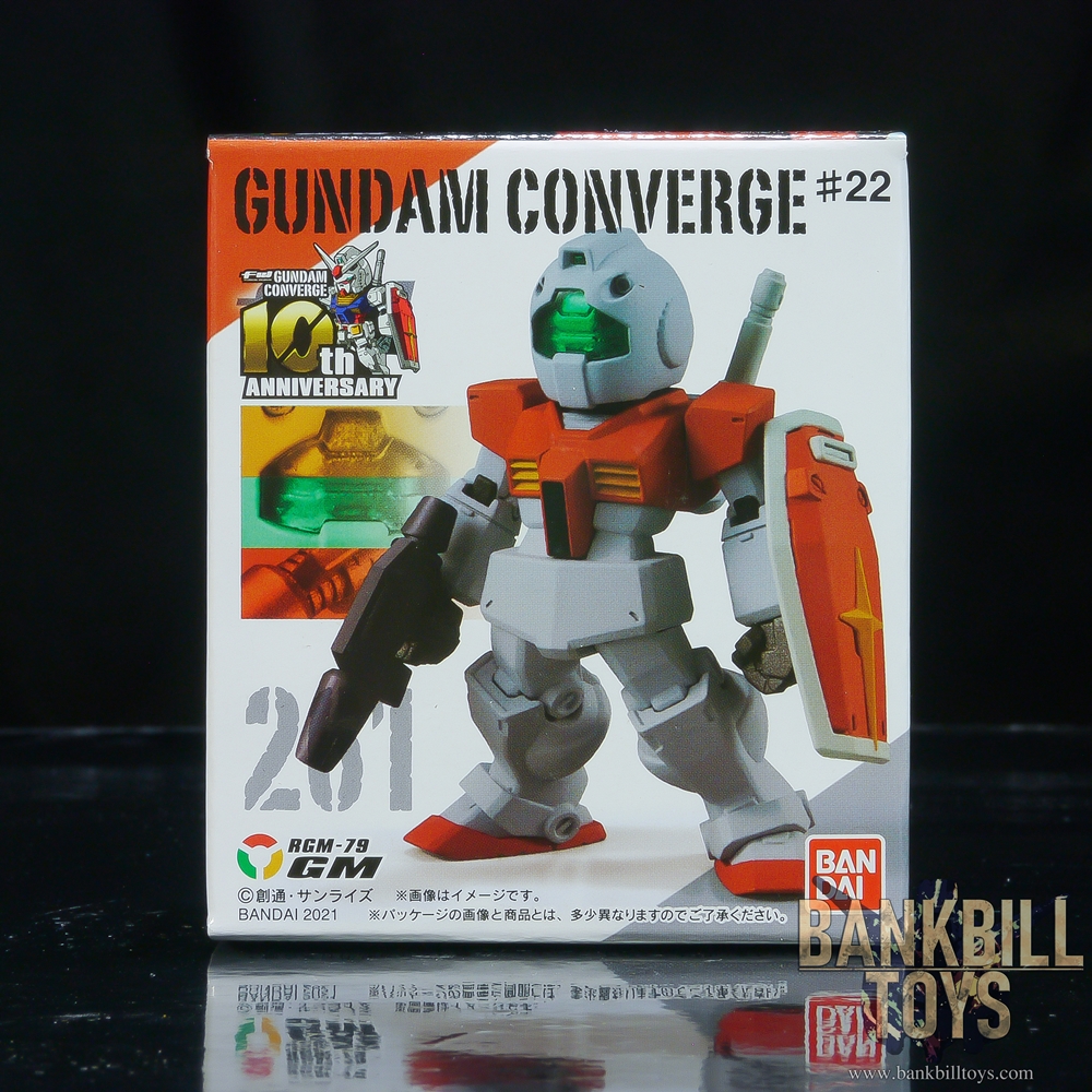 กันดั้ม Bandai Candy Toy FW Gundam Converge #22 No.261 RGM-79 GM