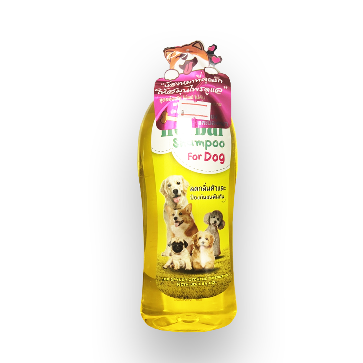Green Dog กรีนด็อก แชมพูสำหรับสุนัข กำจัดเห็บหมัด บำรุงขน 400 ml