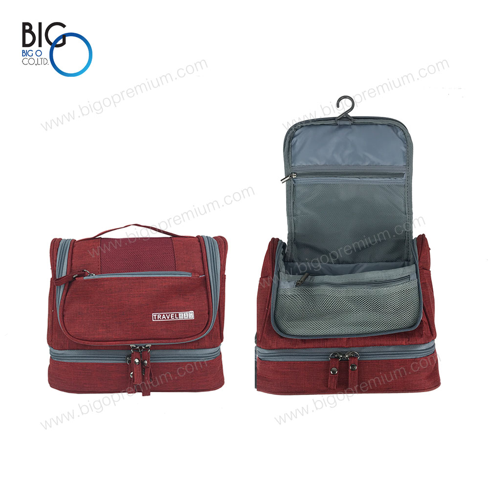 กระเป๋าจัดระเบียบอาบน้ำ 2 ชั้น