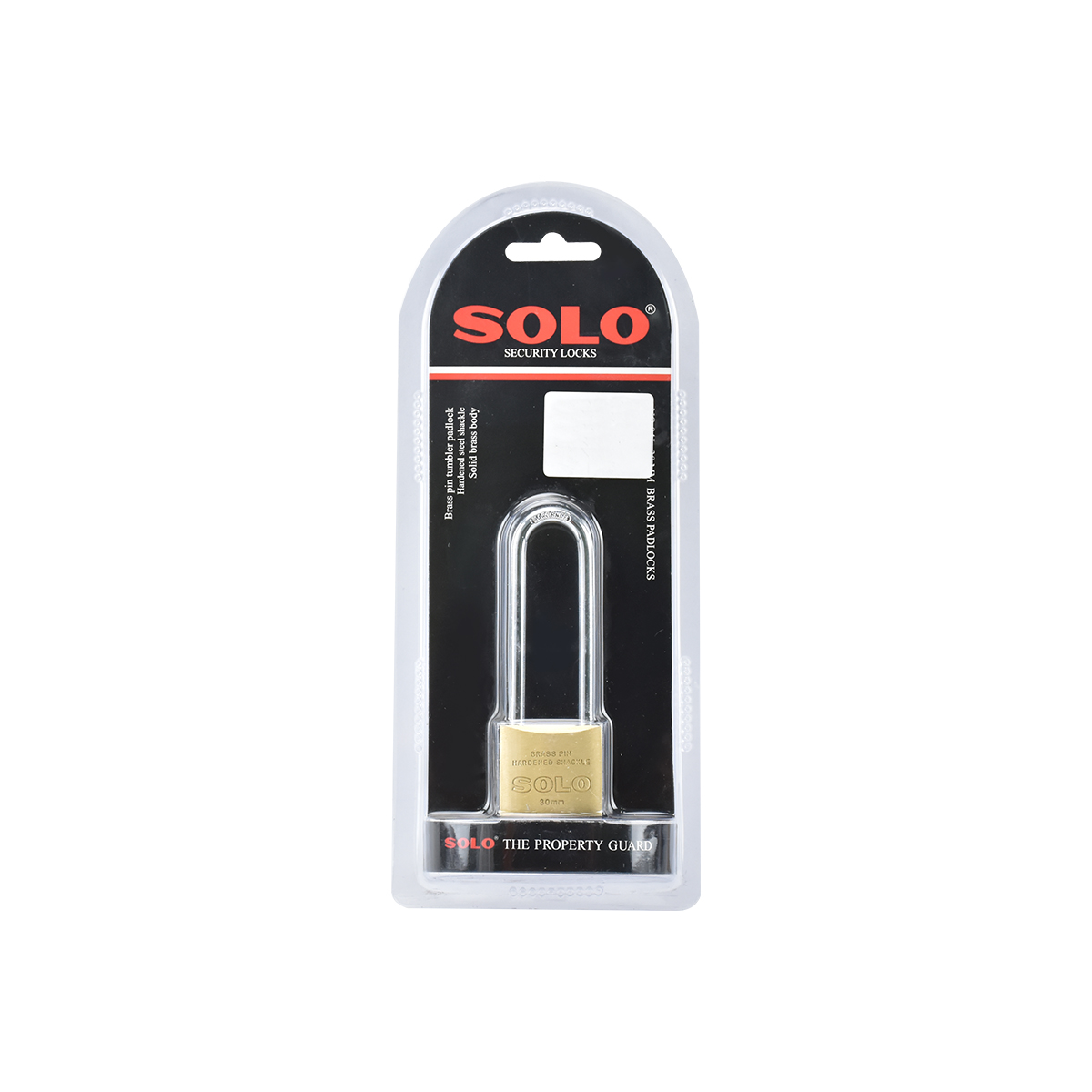 SOLO กุญแจโซโลรุ่นดับเบิ้ลบิลสเตอร์แพ็ค 84L-30MM