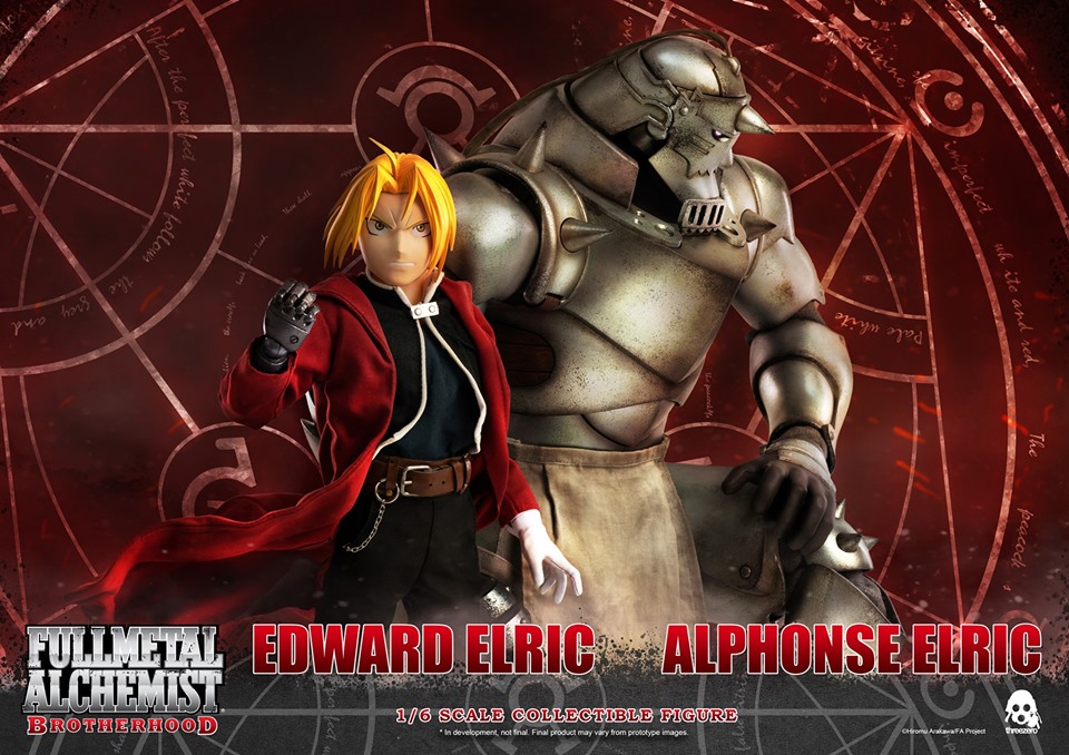เปิดรับPreorder #มัดจำ 2400 บาท threeZero X Fullmetal Alchemist : Brotherhood Twin Pack Version
