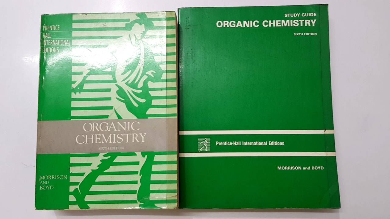 Organic Chemistry 6th Edition Morrison and Boyd หนังสือเคมีอินทรีย์ (พร้อมเฉลยทั้งเล่ม) + Study Guide