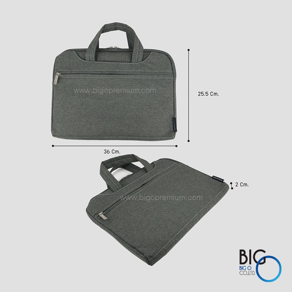 กระเป๋าโน๊ตบุ๊ค&แล็ปท็อป 14 นิ้ว 3 ช่อง มีหูหิ้ว (Notebook & Laptop Bag Case)
