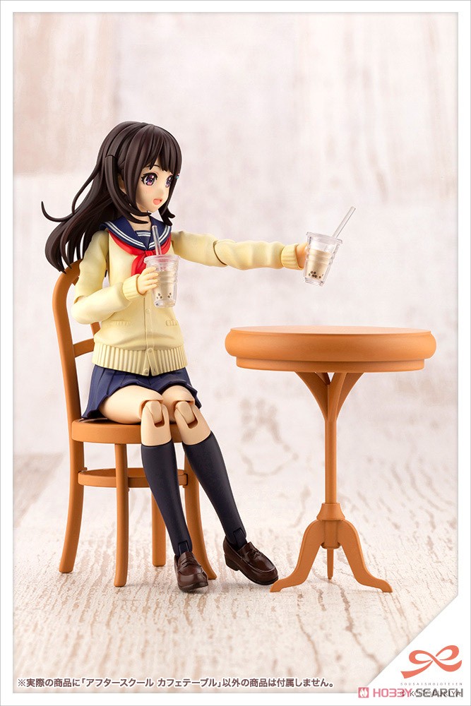 เปิดรับPreorder มัดจำ 200 บาท Sousai Shojo Teien After School Cafe Table (Plastic model)โมเดลประกอบ *ไม่รวมคน**