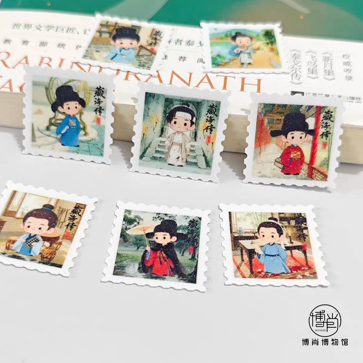 แสตมป์สติ๊กเกอร์ เซียวจ้าน ตำนานจั้งไห่