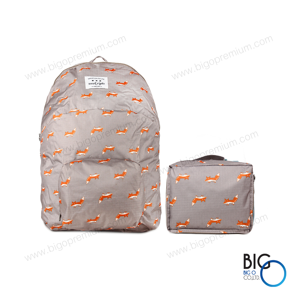 กระเป๋าเป้แฟชั่น พับเก็บได้