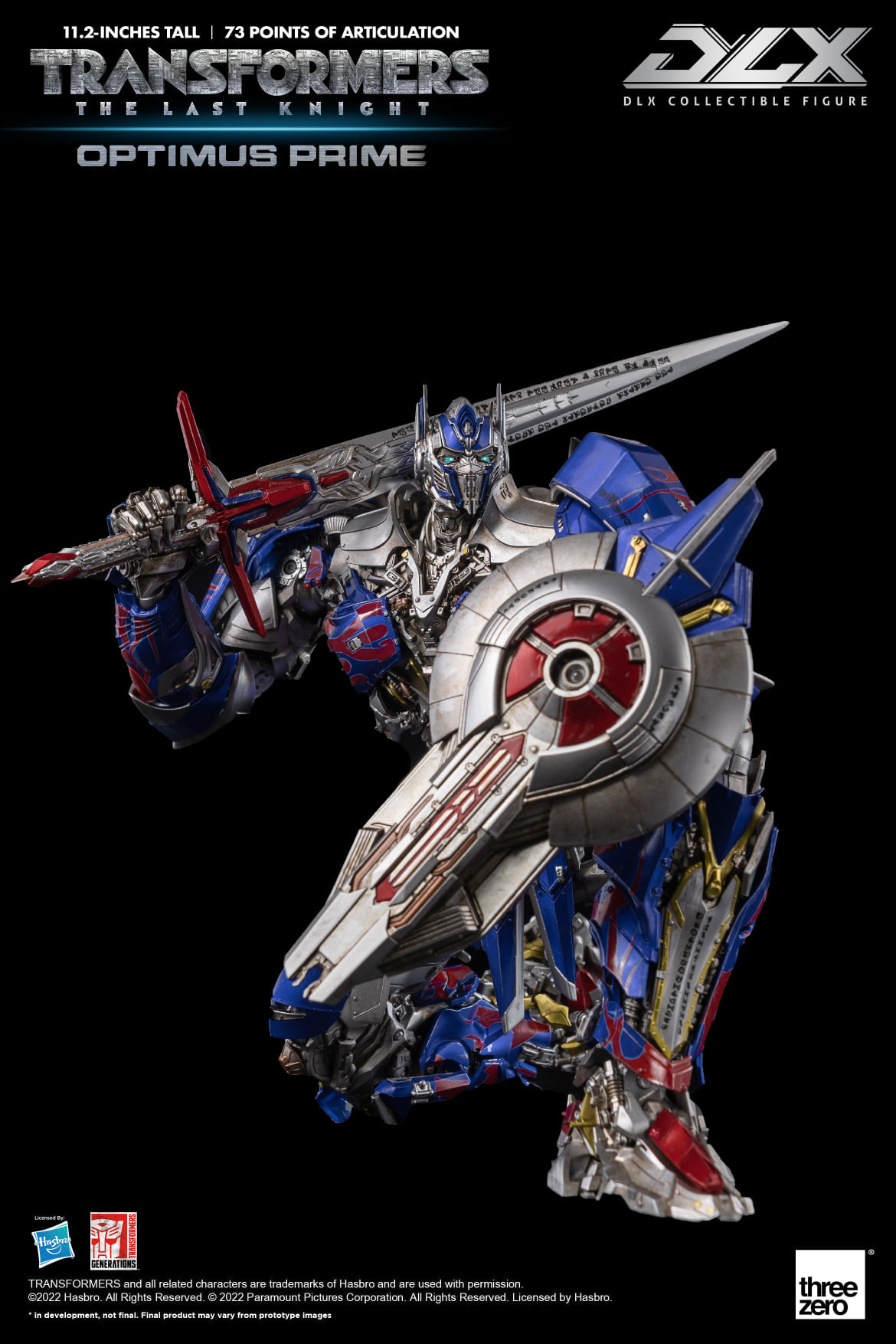 <Preorderถึง 20/2/2022 >เปิดรับPreorder มัดจำ 3500 บาท DLX: The last knight Optimus prime