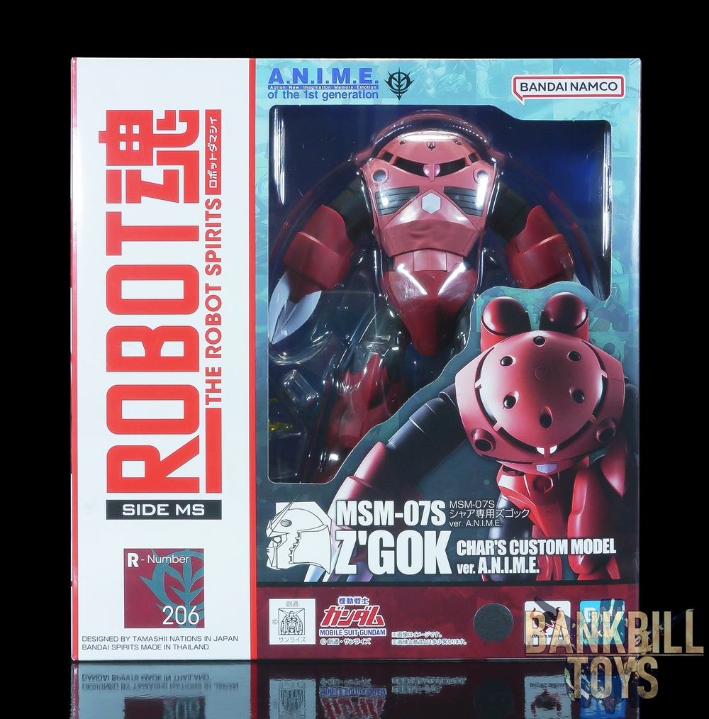 กันดั้ม Bandai Spirits The Robot Spirits <SIDE MS> R-206 MSM-07S Char's Z'Gok Ver. A.N.I.M.E.
