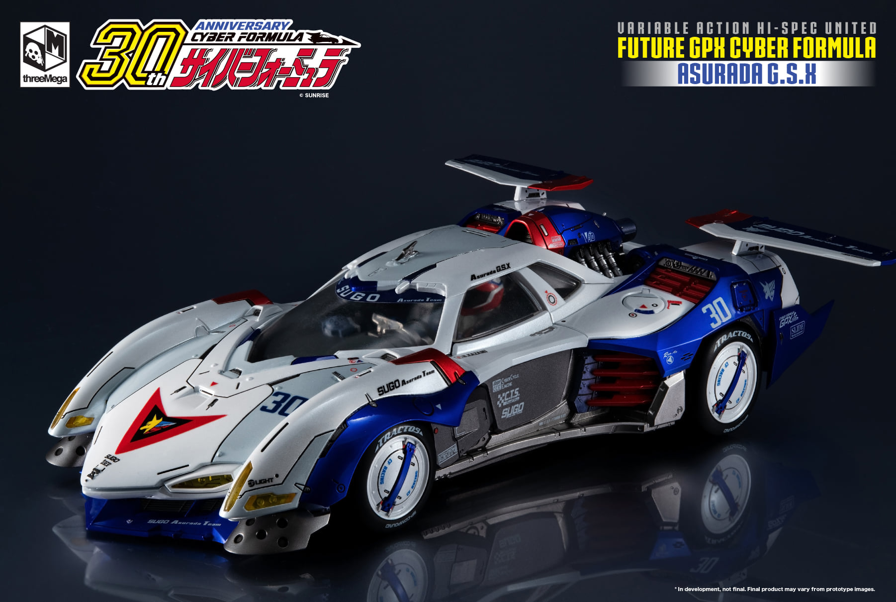 <Preorderถึง 9/2/2022 >เปิดรับPreorder มัดจำ5000 บาทthreeMega: VARIABLE ACTION Hi-SPEC UNITED FUTURE GPX CYBER FORMULA ASURADA G.S.X