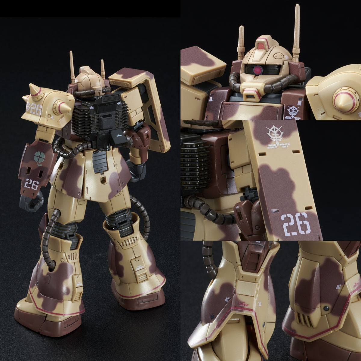 <Preorderถึง 18/6/2021>เปิดรับPreorder มัดจำ 300 บาท P-bandai HG 1/144 GTO Zaku Desert Type Double Antenna โมเดลประกอบ