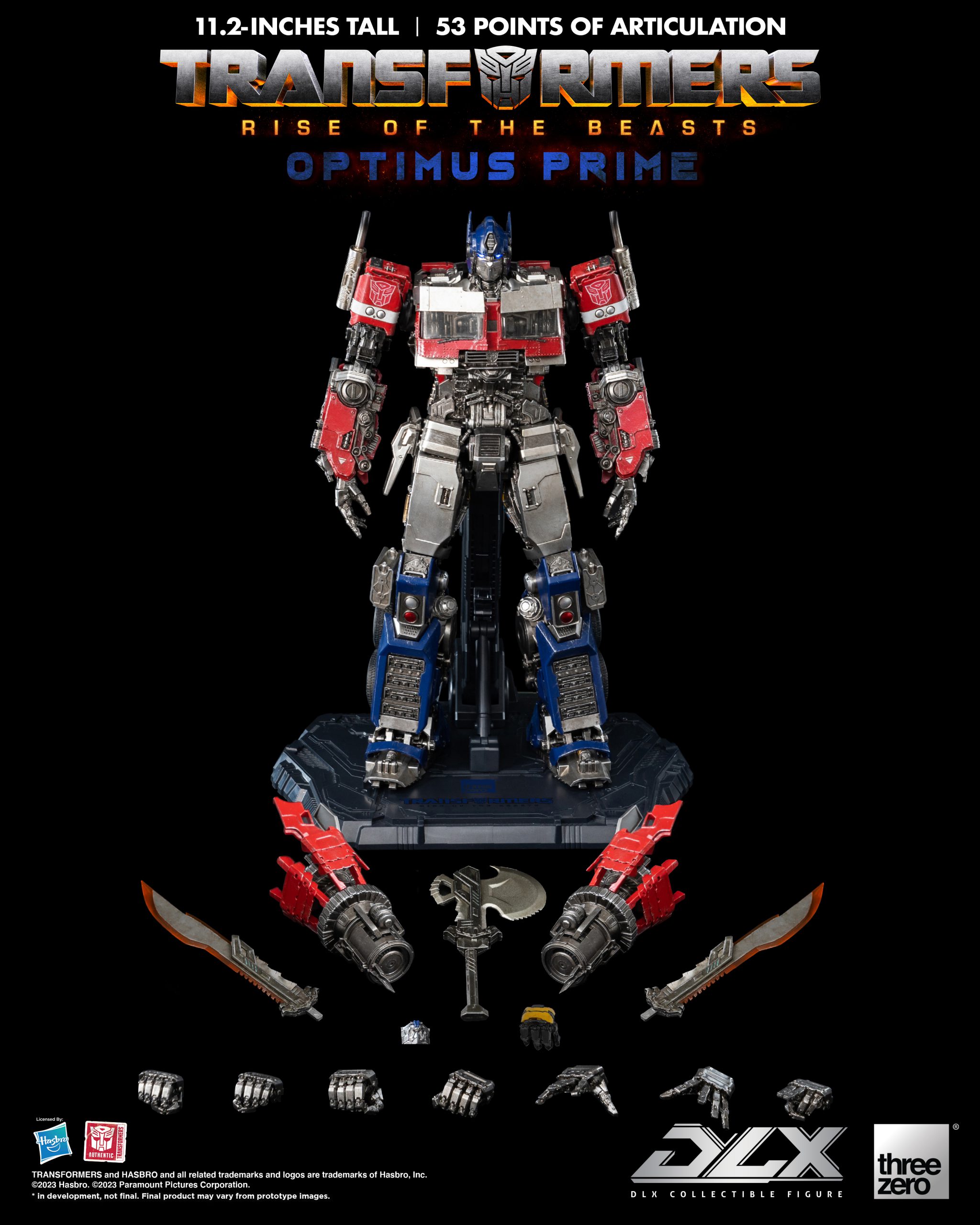 <Preorderถึง 23/7/2023 เปิดรับPreorder มัดจำ 3400 บาท DLX: Optimus Prime (Rise of the beast)