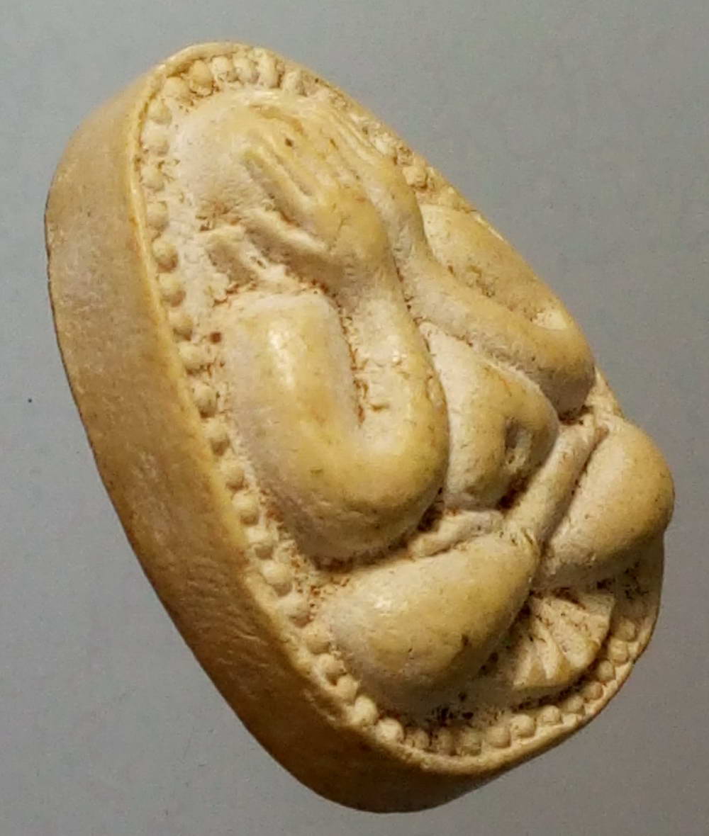 รหัสสินค้า พระปิดตา ทั่วไป 135 พระปิดตาเนื้อผง วัดปัจจันตาราม จังหวัดสมุทรสาคร