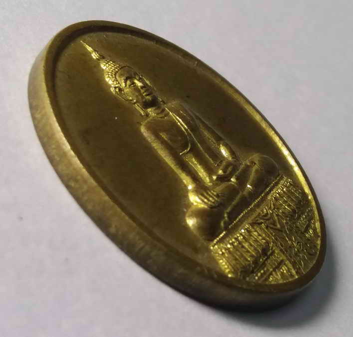 รหัสสินค้า เหรียญพระพุทธ 404 เหรียญพระพุทธชนะมาร วัดเทวราชกุญชรวรวิหาร สร้างปี 2544 พระรายการนี้ให้เช่าบูชาแล้ว