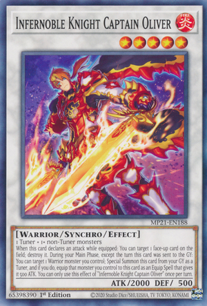 PHRA-JP038 Infernoble Knight Captain Oliver [R]