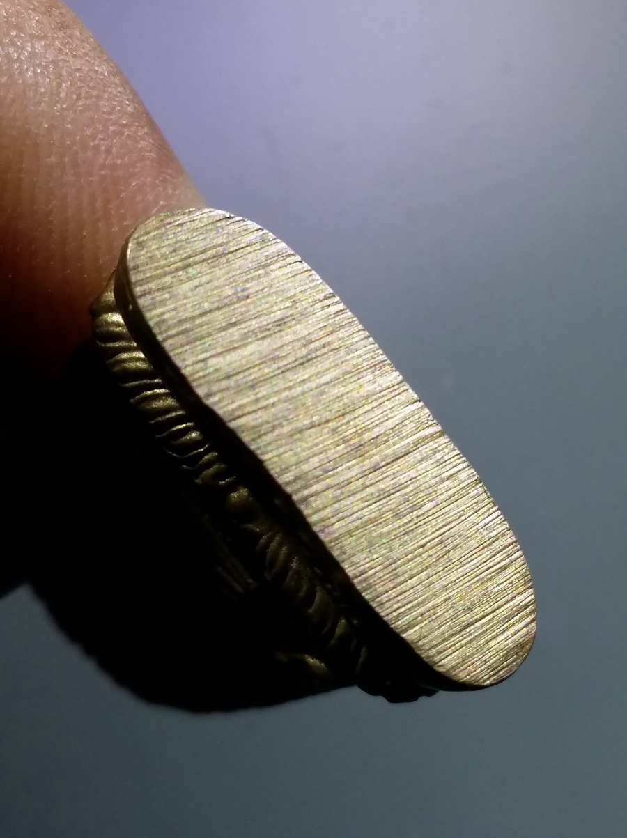 antig FB 92 เหรียญหล่อพระพุทธชยันโต หลวงพ่อทองโต เทพโลกอุดร เนื้อทองสตางค์