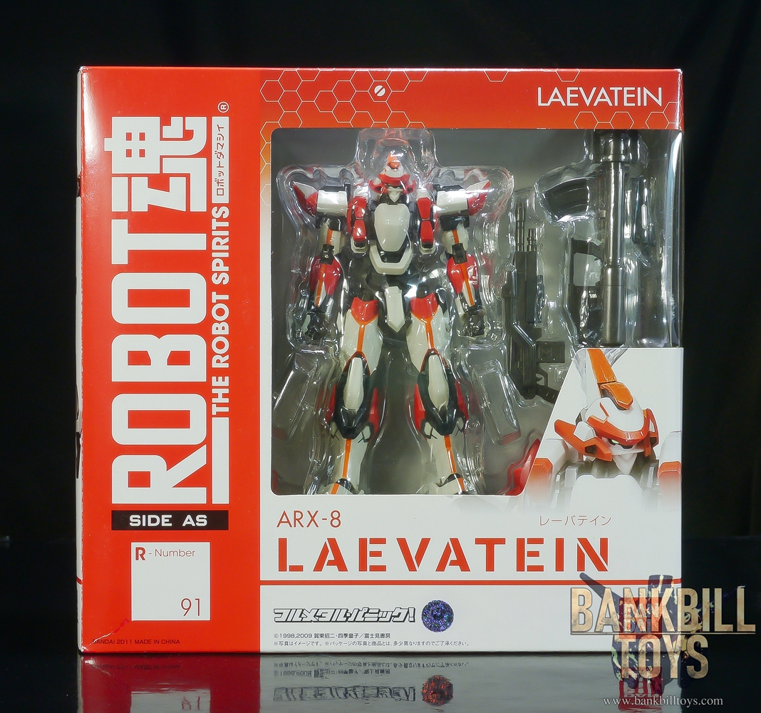 ฟุล เมทัล พานิก! Full Metal Panic! Bandai The Robot Spirits <SIDE AS> R-091 ARX-8 Laevatein