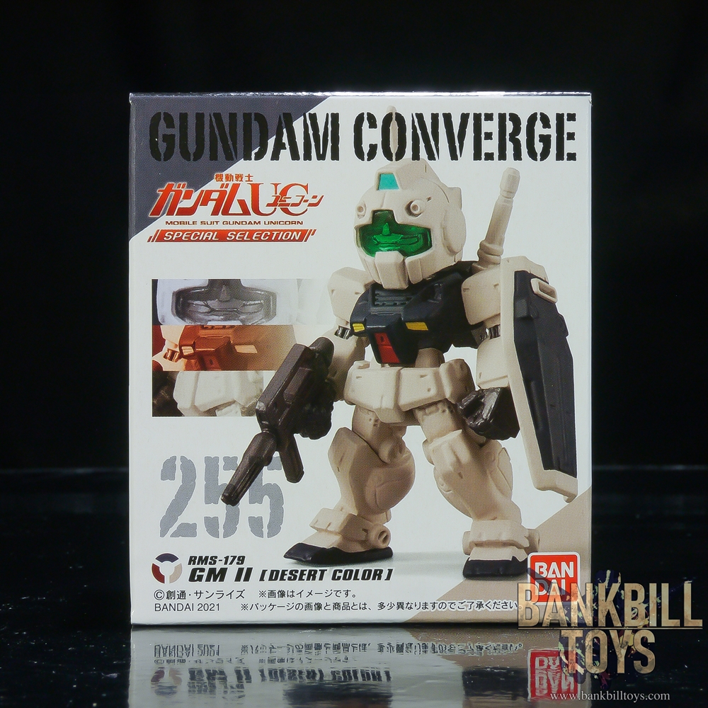 กันดั้ม Bandai Candy Toy FW Gundam Converge Mobile Suit Gundam Unicorn Special Selection No.255 RMS-179 GM II [Desert Color Ver.]