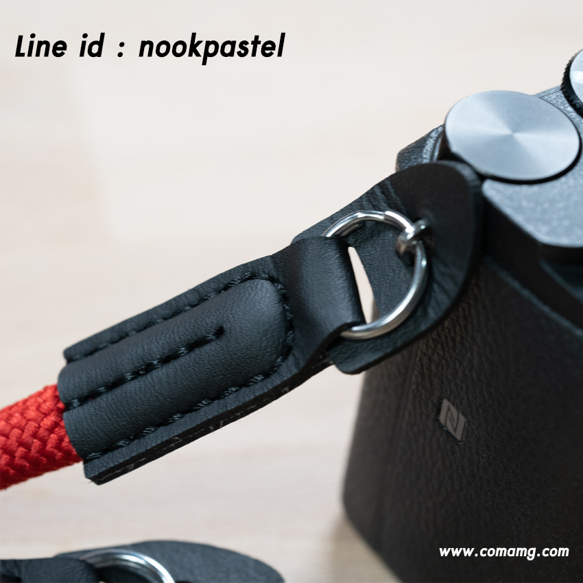 สายคล้องกล้อง แบบคล้องมือ เชือกปีนเขา