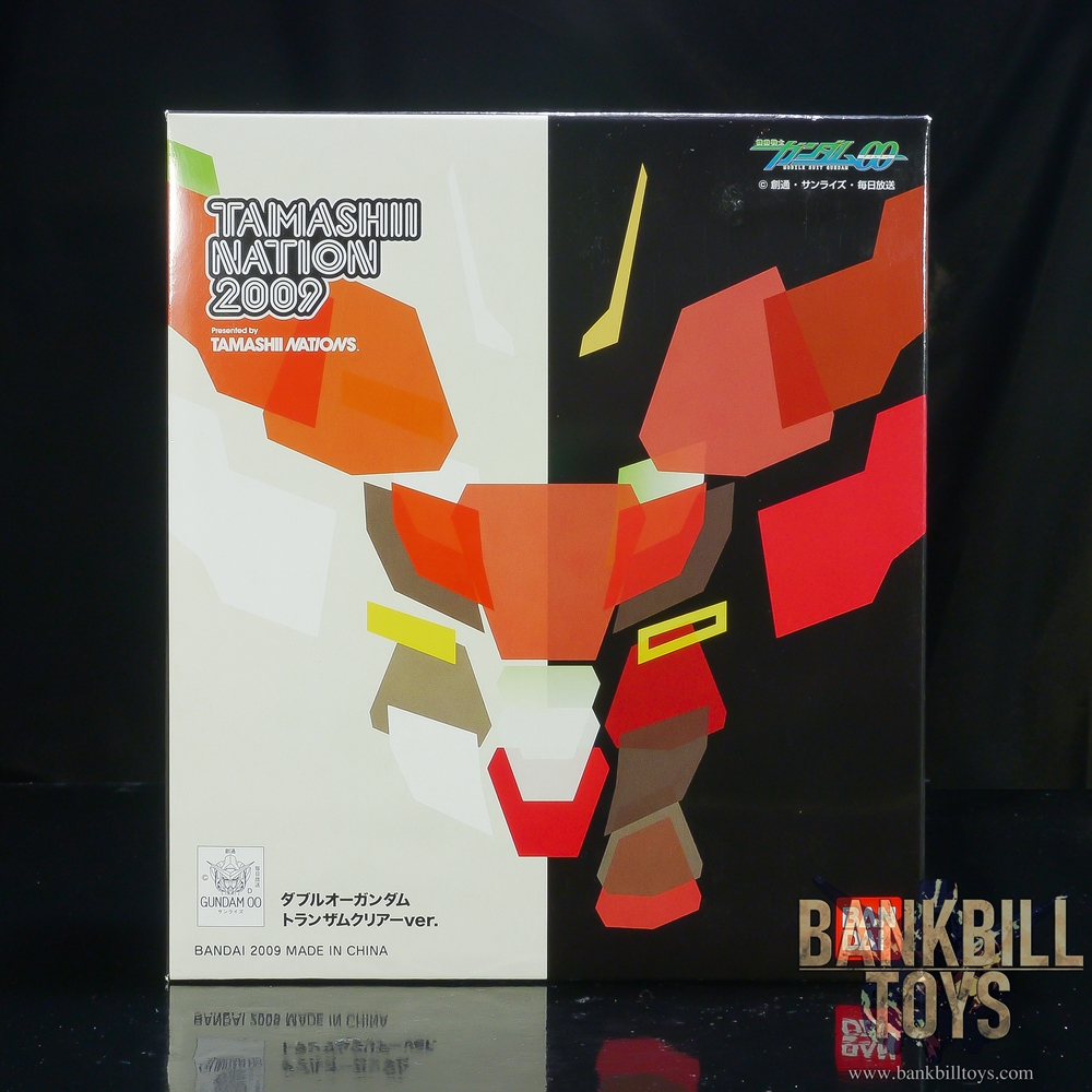 กันดั้ม Bandai Tamashii Nation 2009 Limited The Robot Spirits <SIDE MS> R-SP GN-0000 00 Gundam [Trans-Am Clear Ver.]