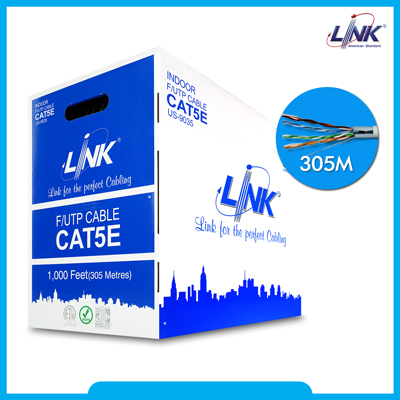 CAT 5E FTP (Shield) Screen Twisted Pair, CMR