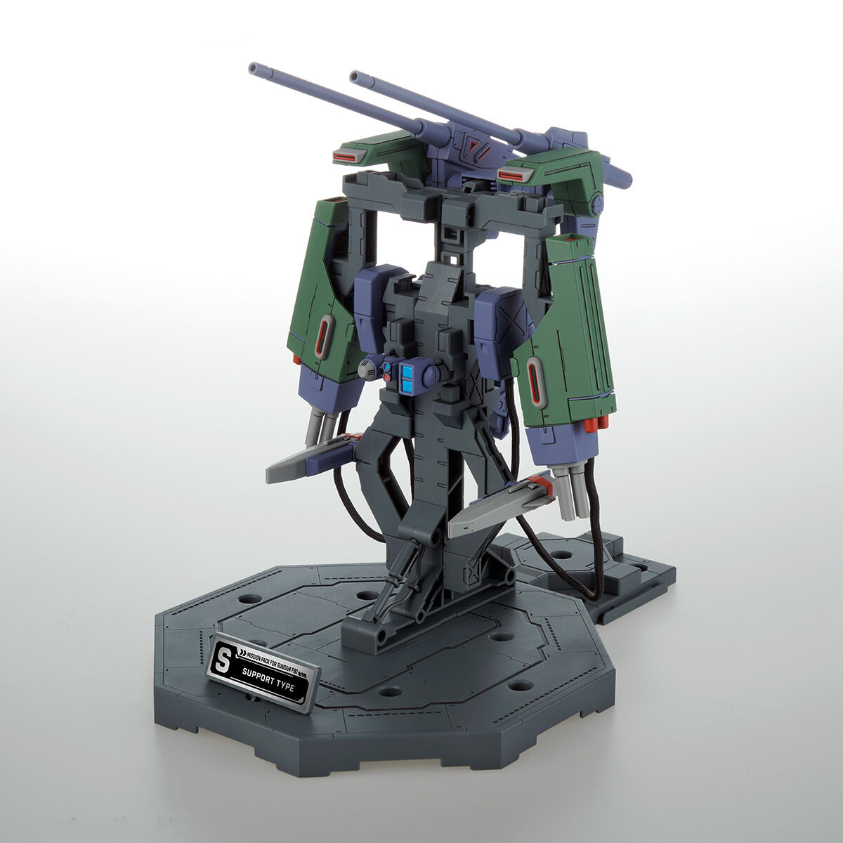 Preorder ปิดรับพรีที่ 4 คิว มีมัดจำ 250 บาท เฉพาะพาส P-bandai MG 1/100 Mission Pack Hangar for Gundam F90 Twin Set