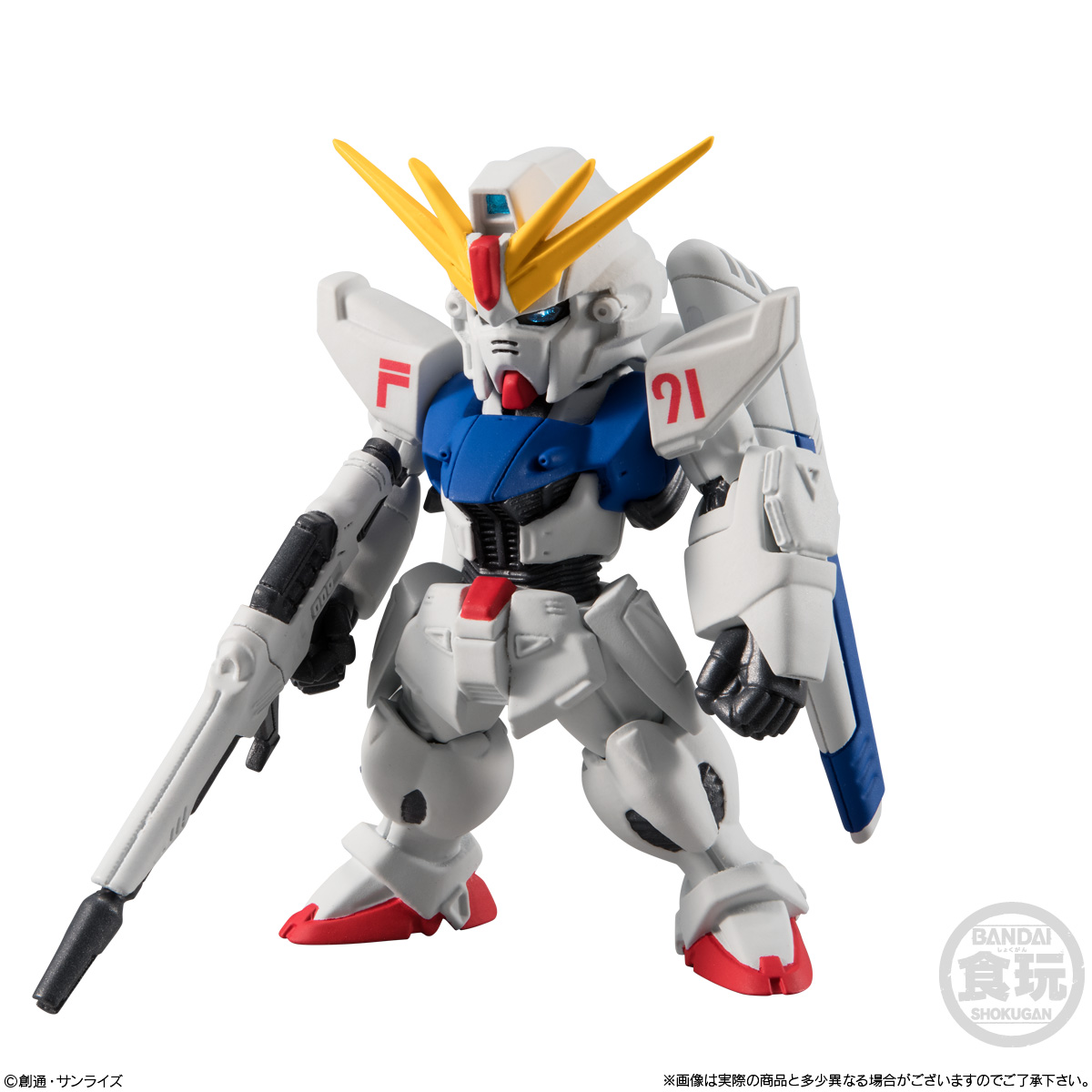 กันดั้ม Bandai Candy Toy FW Gundam Converge #12 No.188 F91 Gundam F91