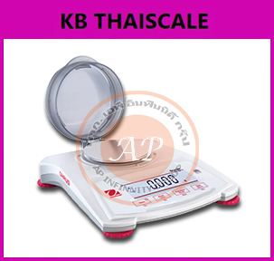 เครื่องชั่งดิจิตอลความละเอียดสูง ตาชั่งแบบความละเอียดสูง 220g ความละเอียด 0.001g หน้าจอแสดงผล LCD ยี่ห้อ OHAUS รุ่น SPX223 220g/0.001g