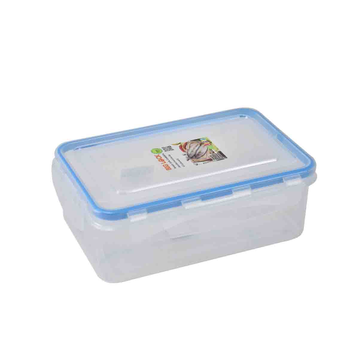 กล่องบิ๊กล็อคซีลซิลิโคน 1000 ML 14x21x7 [431-A]