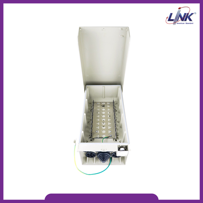 UL-7719 PLASTIC FULLY WATERTIGHT BOX 100 Pair แถบ BMF CAPACITY 100 Pairs 38.0x19x11