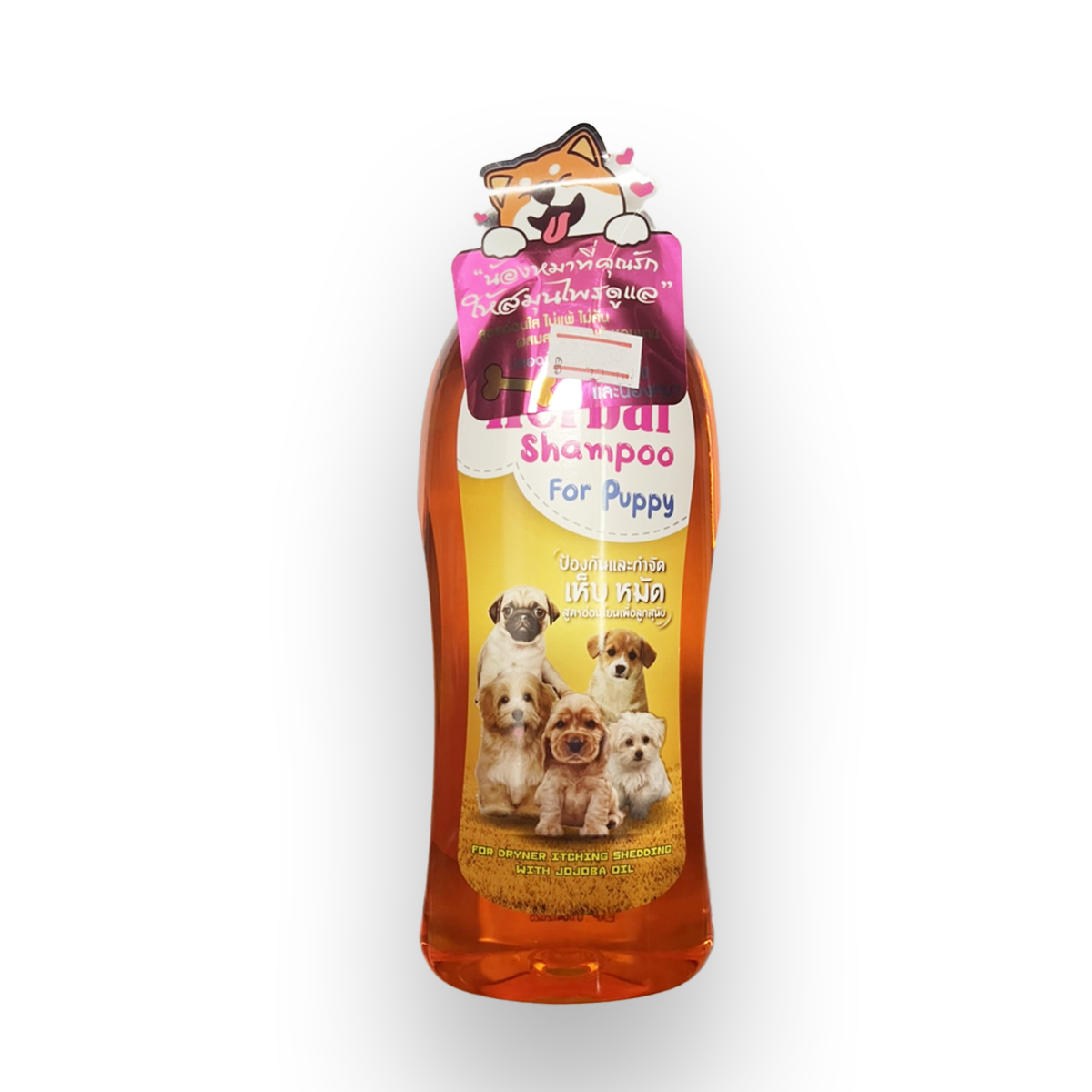 Green Dog กรีนด็อก แชมพูสำหรับสุนัข กำจัดเห็บหมัด บำรุงขน 400 ml