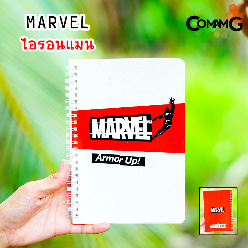 สมุดสันห่วง สมุดโน๊ตริมลวด สมุดบันทึกลายการ์ตูนขนาดA5 ลิขสิทธิ์แท้ พร้อมส่ง