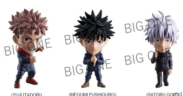 <Preorderภึง21/7/2021>เปิดรับPreorder มัดจำ200 บาท CHIBI MASTERS JUJUTSU KAISEN OVERSEAS LIMITED ( ครบ 3แบบ