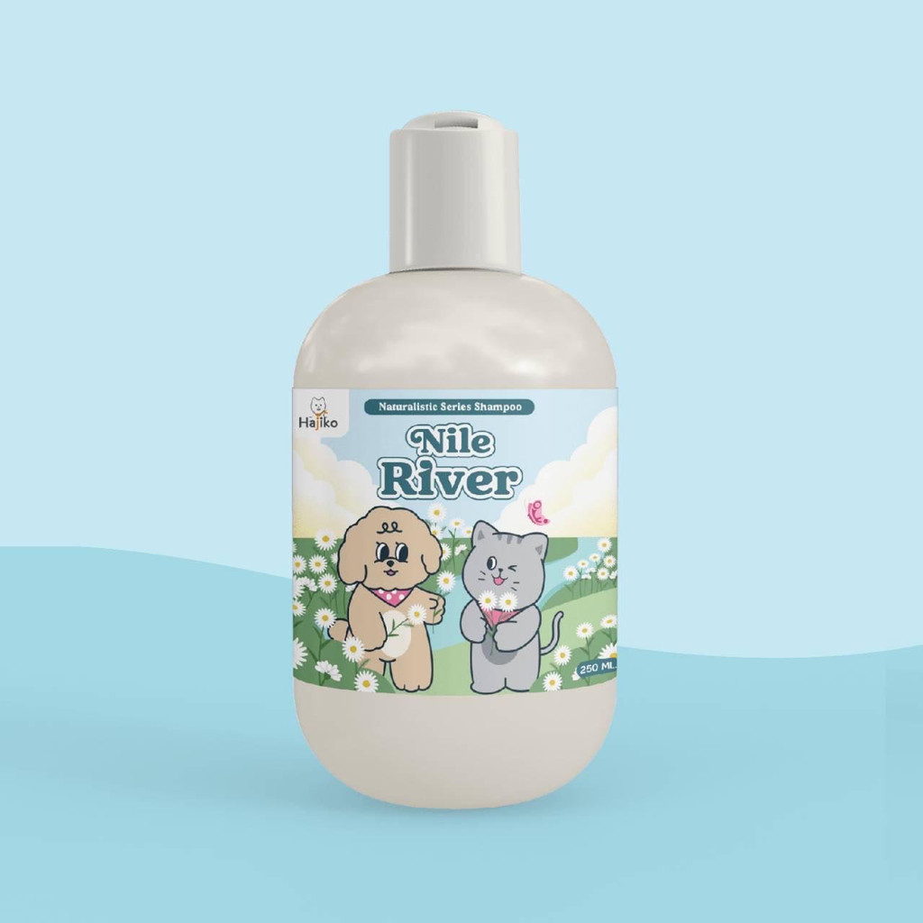 HAJIKO Naturalistic Series Shampoo แชมพูสำหรับสัตว์เลี้ยง หอม อ่อนโยน ขนาด 250 ml