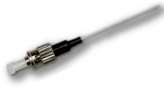 UFP540S01-01 ST Pigtail Fiber Optic, MM/OM2 Simplex, (900 μm Buffer)/UPC, Length 1 m.