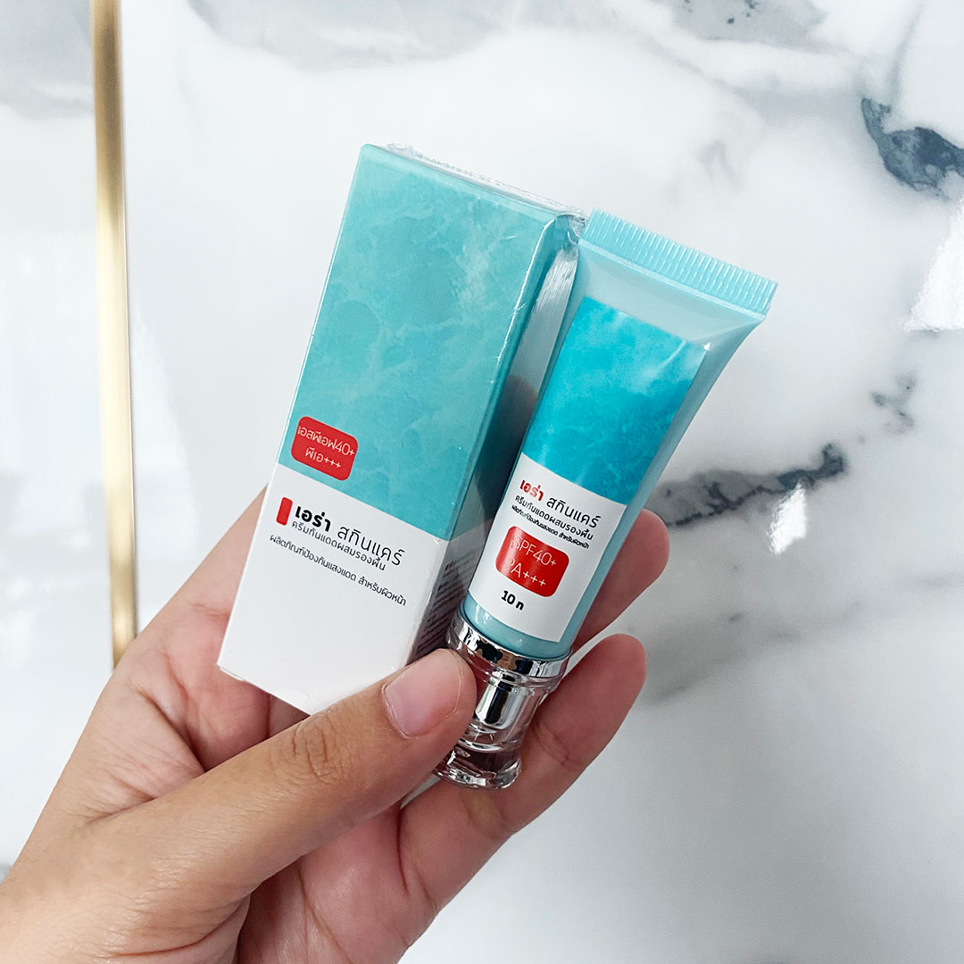 ARA SKINCARE FACIAL SUNSCREEN PROTECTION CREAM SPF40+ PA+++(ครีมกันแดดผสมรองพื้น)