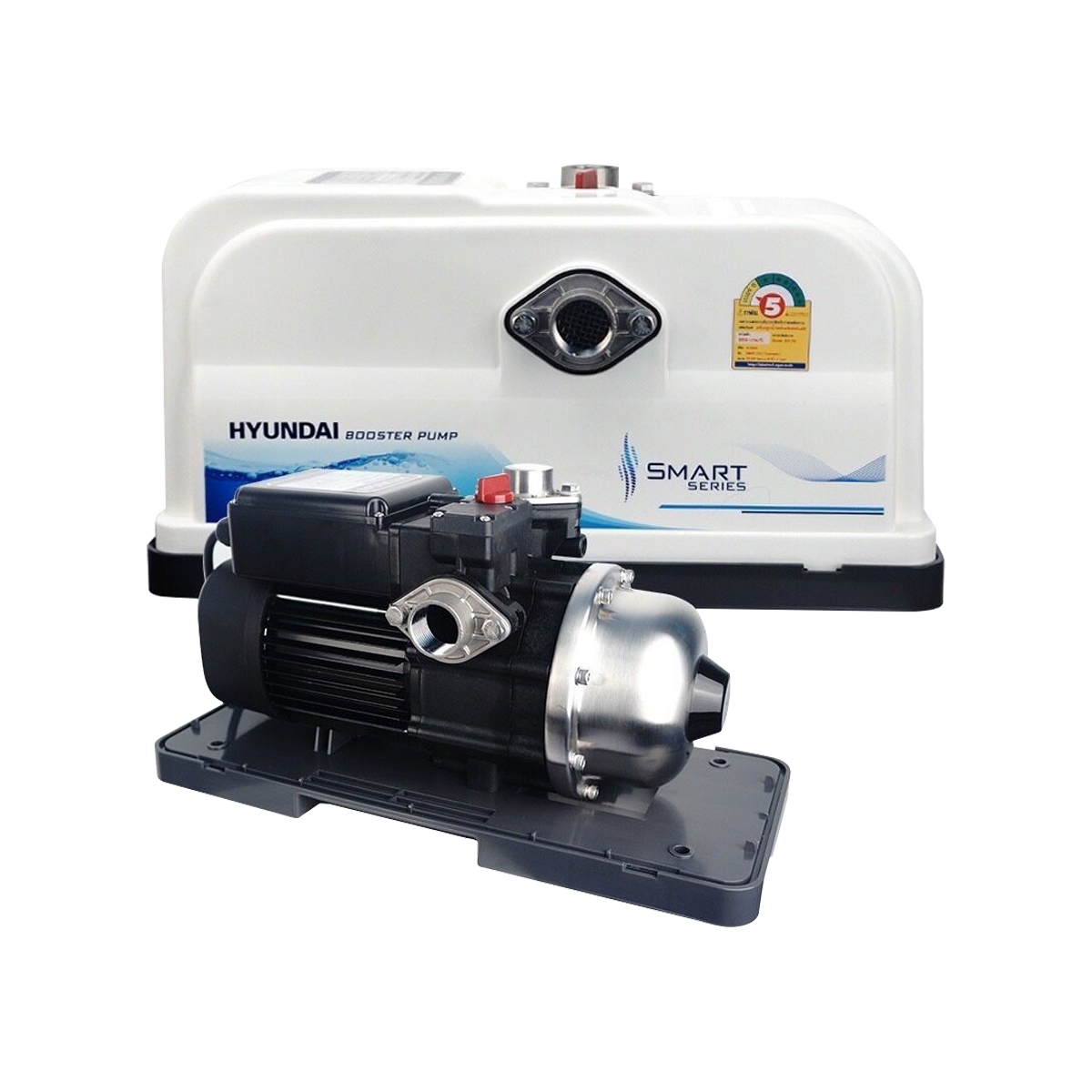 HYUNDAI ปั๊มอัตโนมัติ แบบเสียงเงียบ HD-WP-SMART300