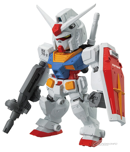 กันดั้ม Bandai Candy Toy FW Gundam Converge Selection V RX-78-2 Gundam