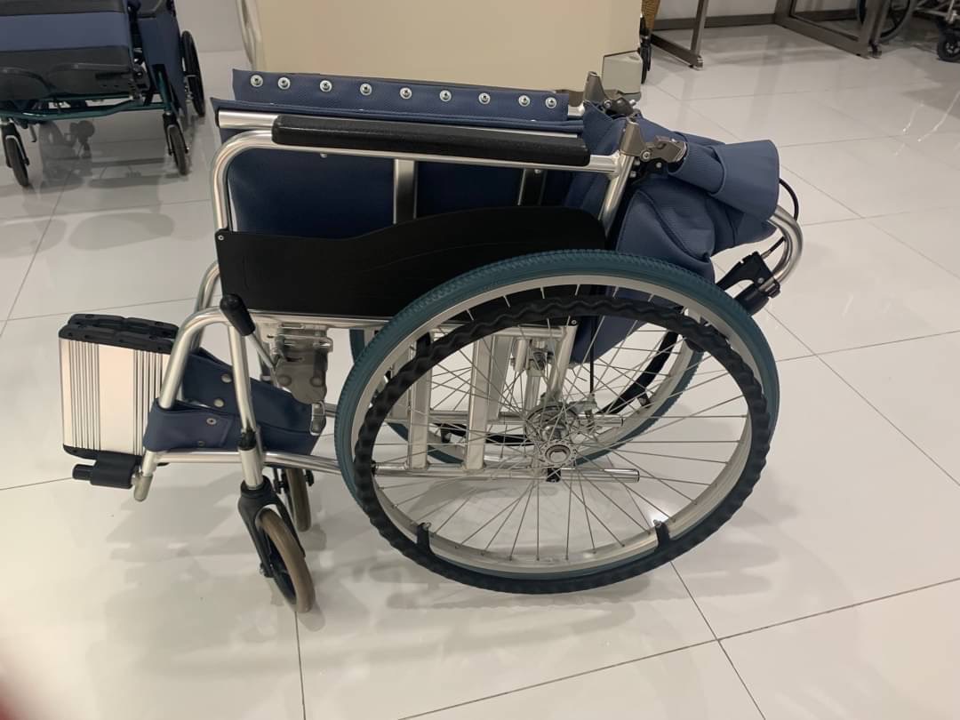รถเข็นแบรนด์ญี่ปุ่น Matsunaga Wheelchair (車いす) รุ่น AR200B แข็งแรง ฟังก์ชั่นพื้นฐาน